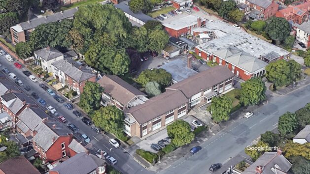 Whitegate Manor Blackpool Council p.Google Earth snapshot