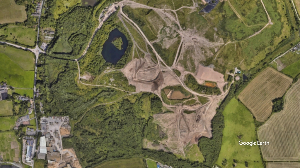 Whitehead landfill restoration, Green Earth Developments, c Google Earth