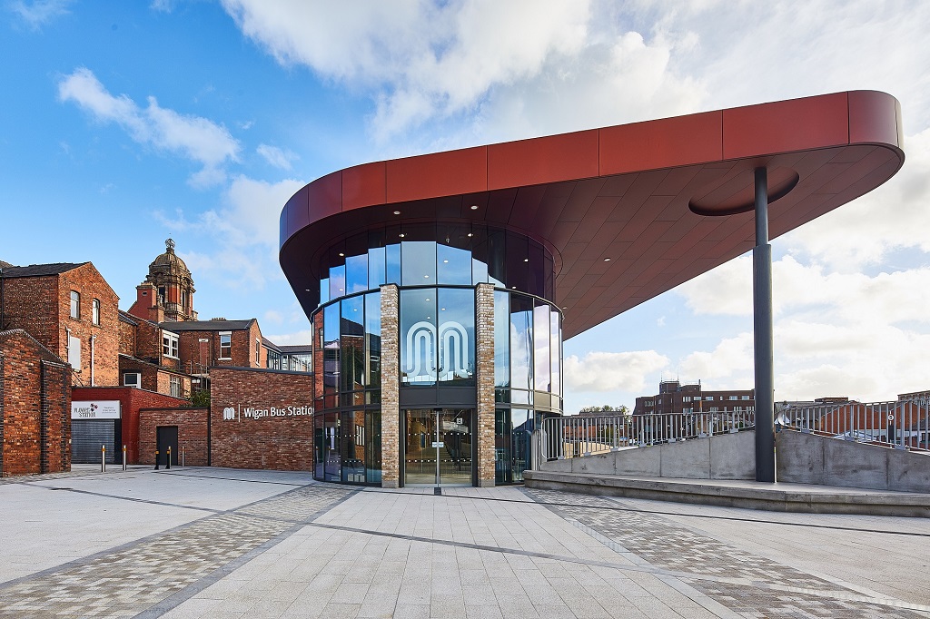 Wigan bus station opens to public Place North West