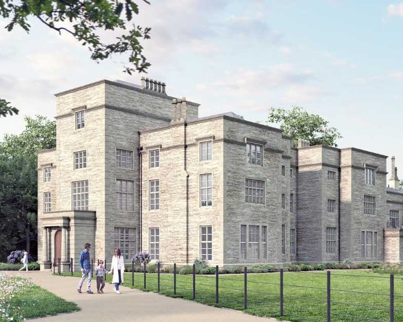 Winstanley Hall restoration, Kingswood Homes, p via Kingswood Homes