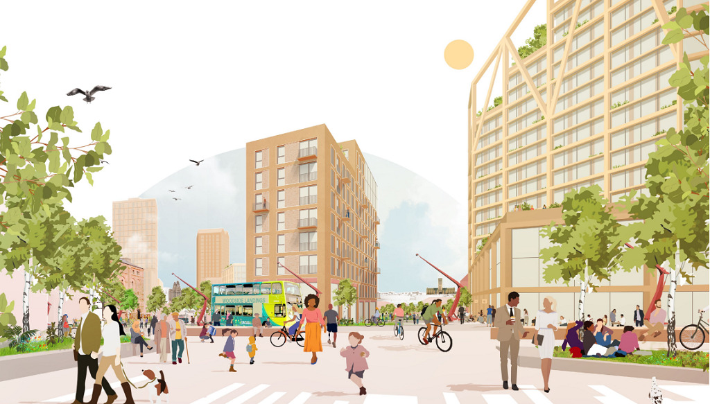 Woodside masterplan , Wirral Council, p masterplan document