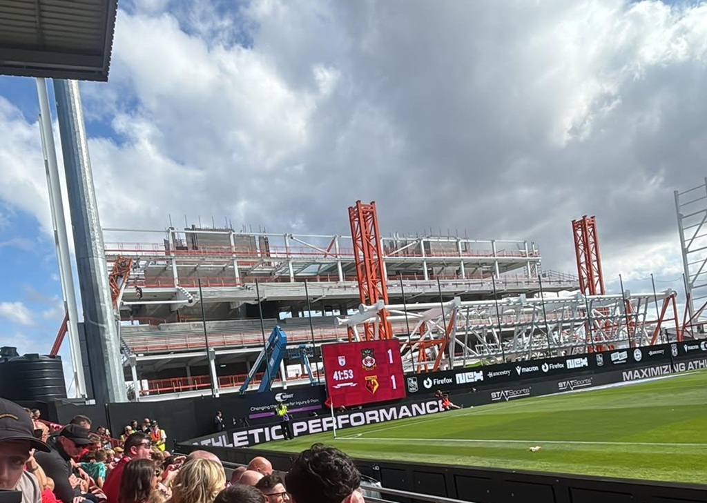 Wrexham AFC Kop c matt wright