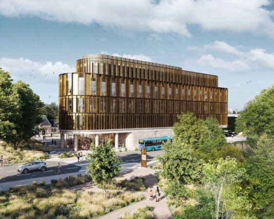 Wrexham Gateway , WBWC, p via planning documents Wrexham Gateway , WBWC, p via planning documents