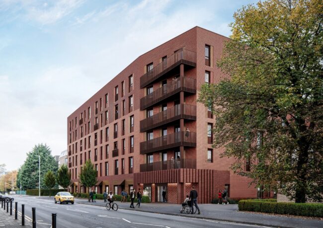 Wythenshawe Civic Alpha House, Muse, p via FontComms