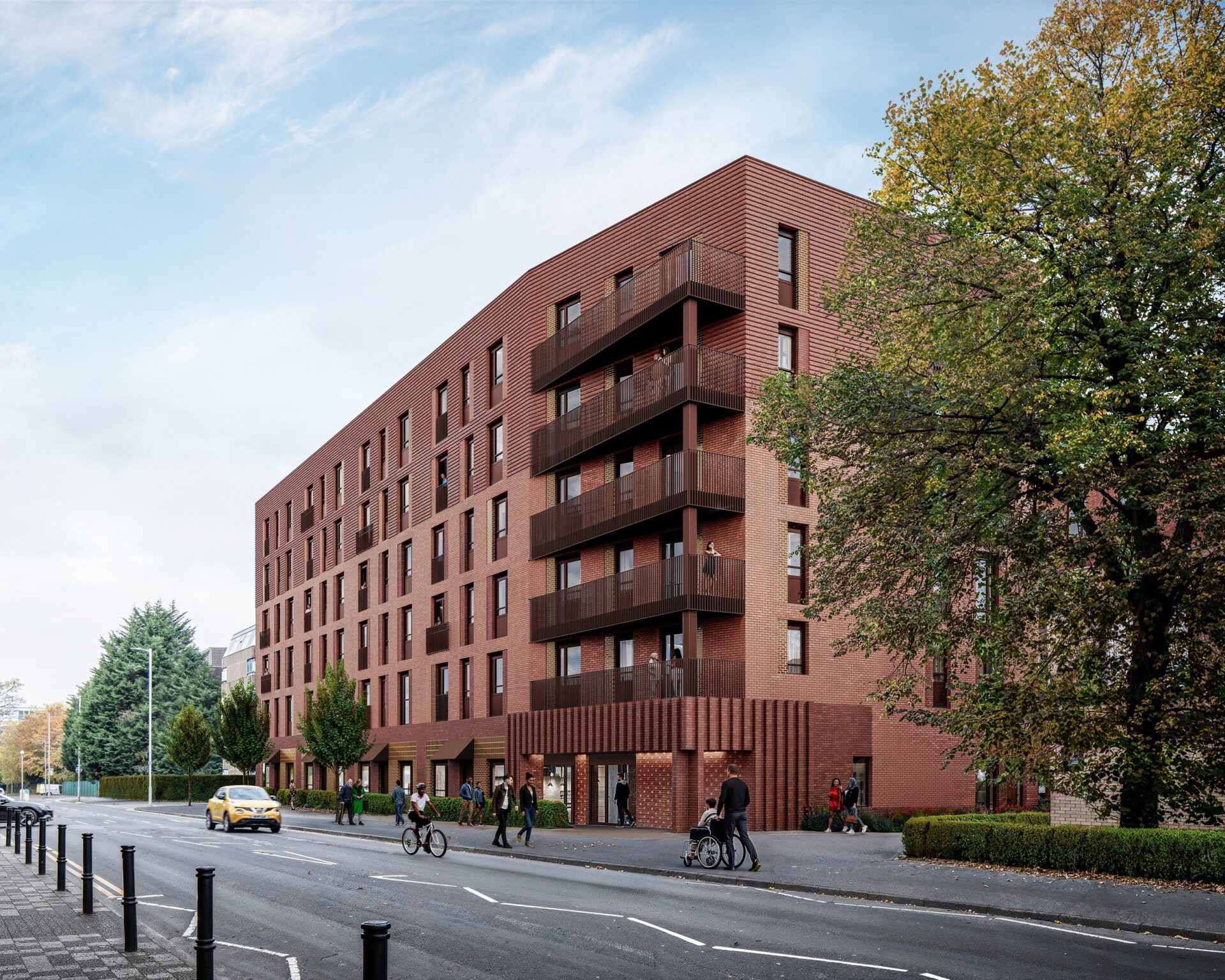 Wythenshawe Civic Alpha House, Muse, p via FontComms