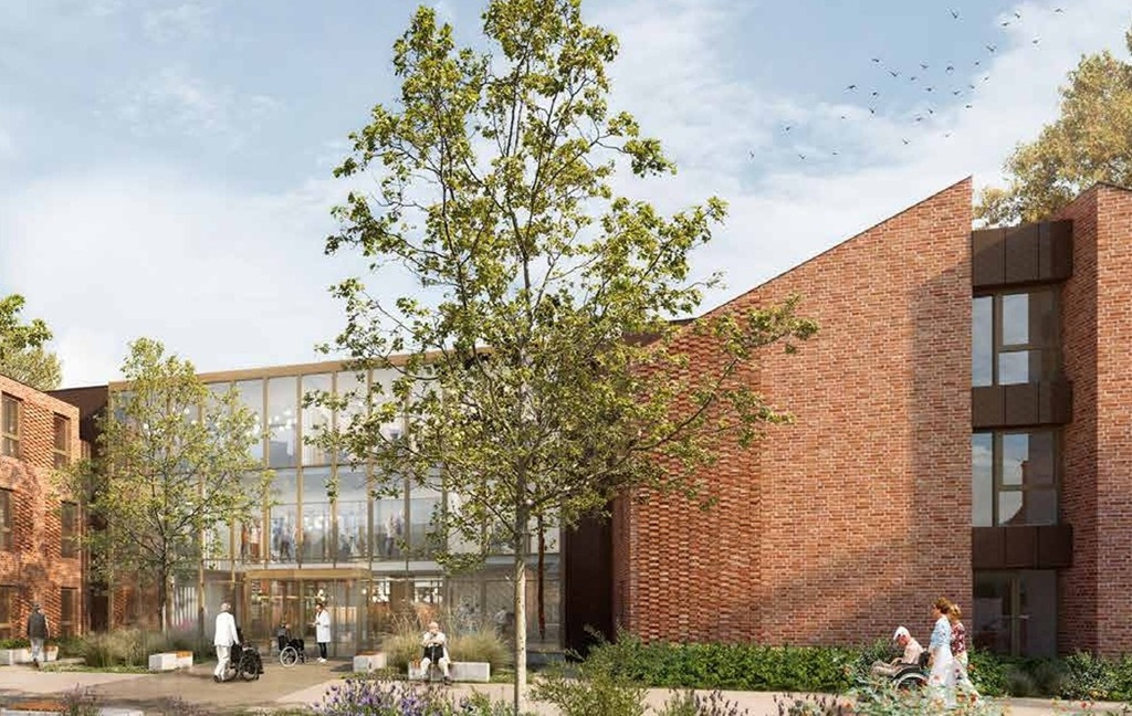 CGI of a care homeeproposed in Carlisle, designed by Ryder. Credit: planning documents