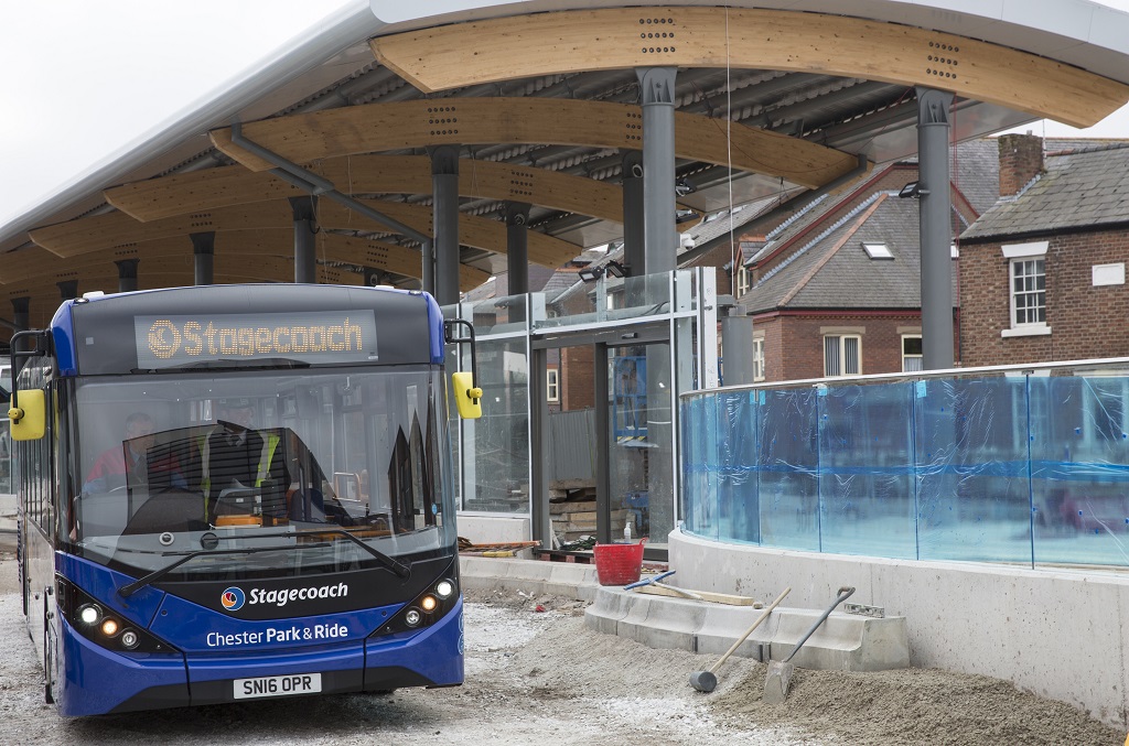 Chester bus station nears completion Place North West