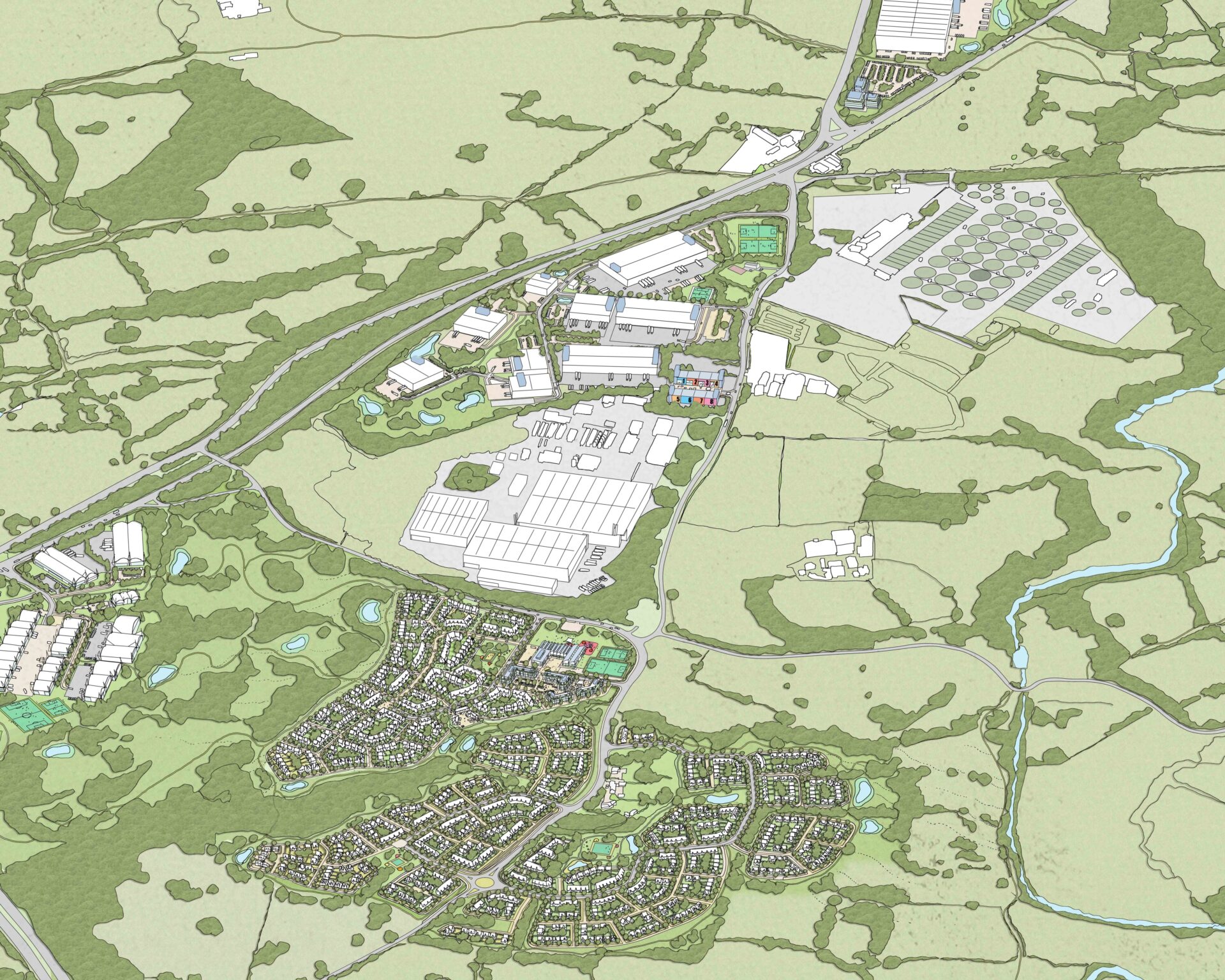 STOM Application Masterplan . A