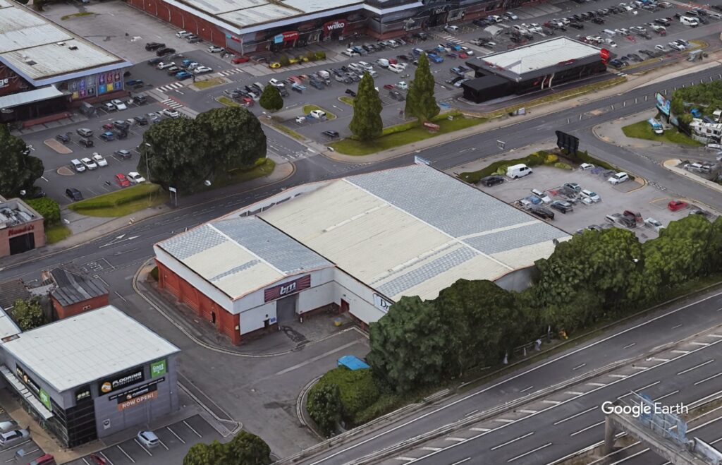 greatportwoodretailSTOCKPORT c googleearth