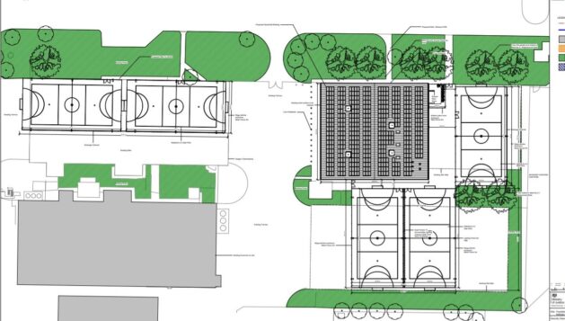 Kirkham Sports Pitches Plan