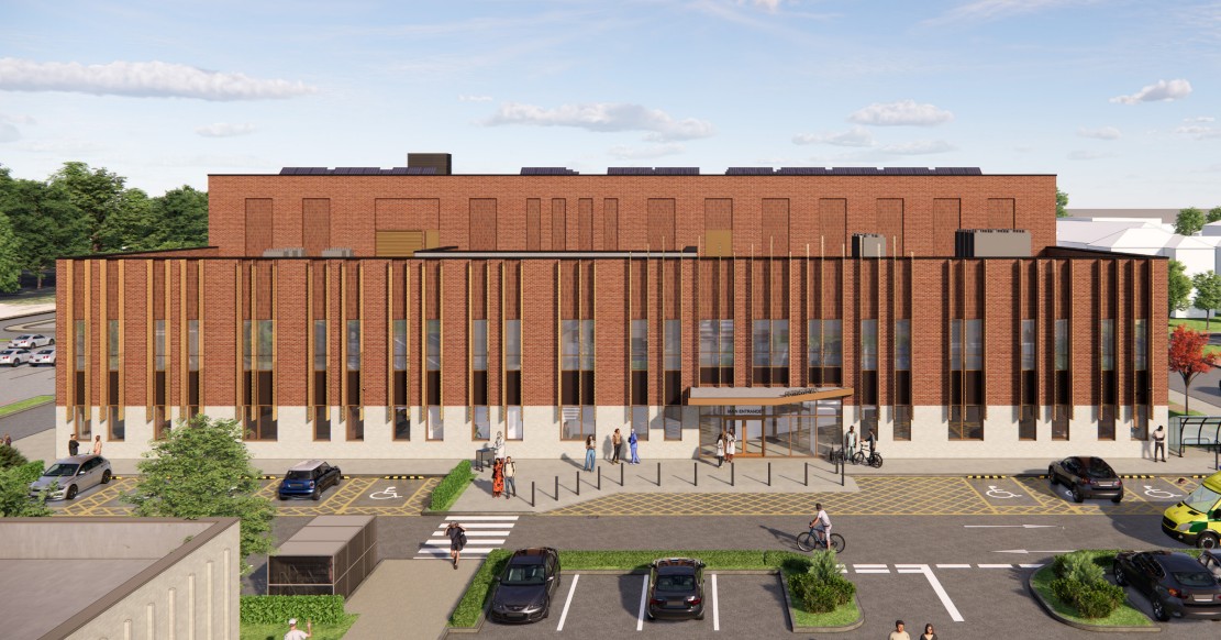 outpatient Building, Liverpool Uni Hospitals Trust, p via planning documents