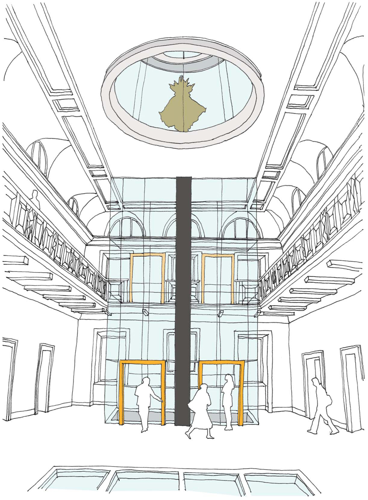  ASL atrium design for International Slavery Museum