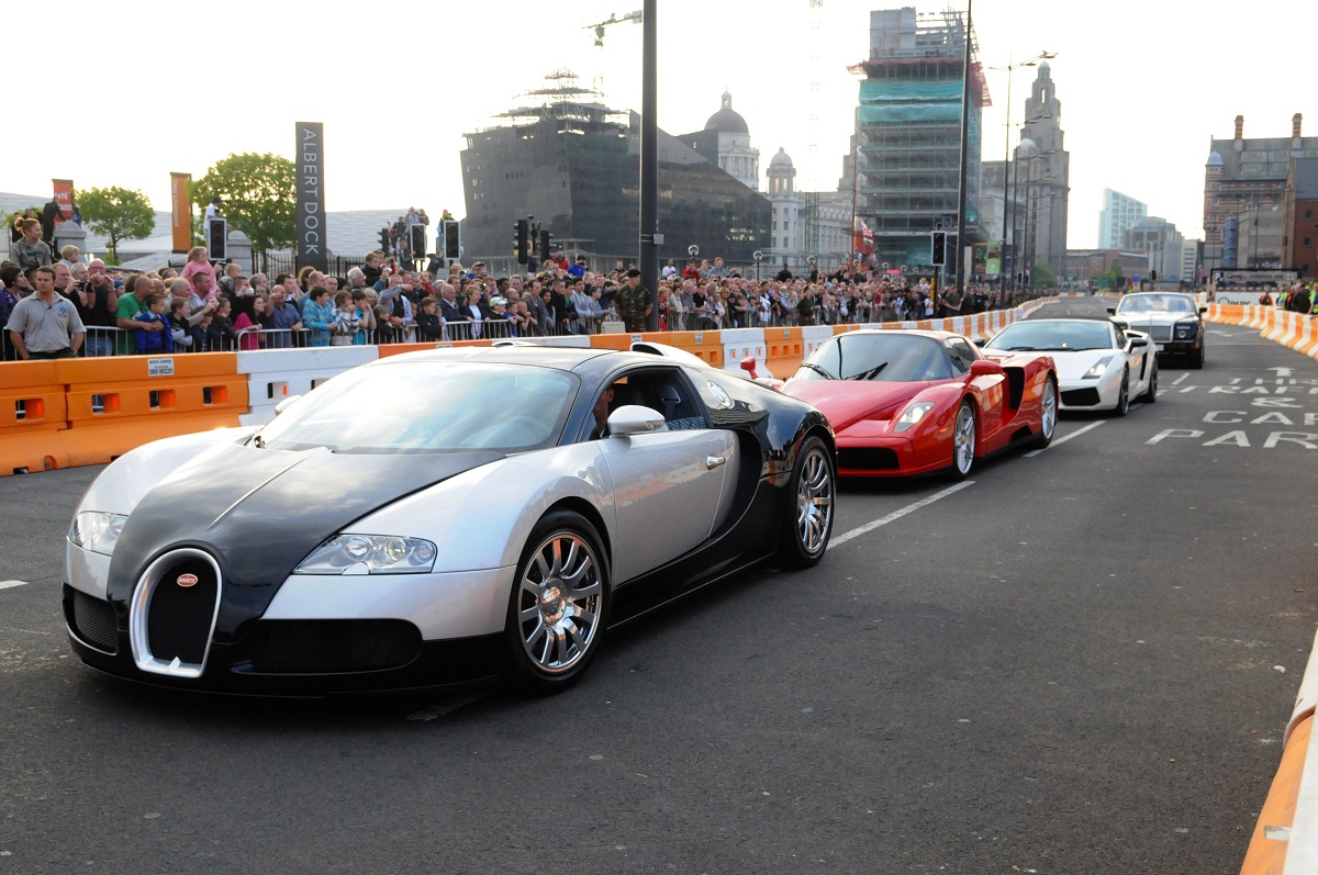 Andreas Panayiotou's cars at Liverpool Pageant of Power
