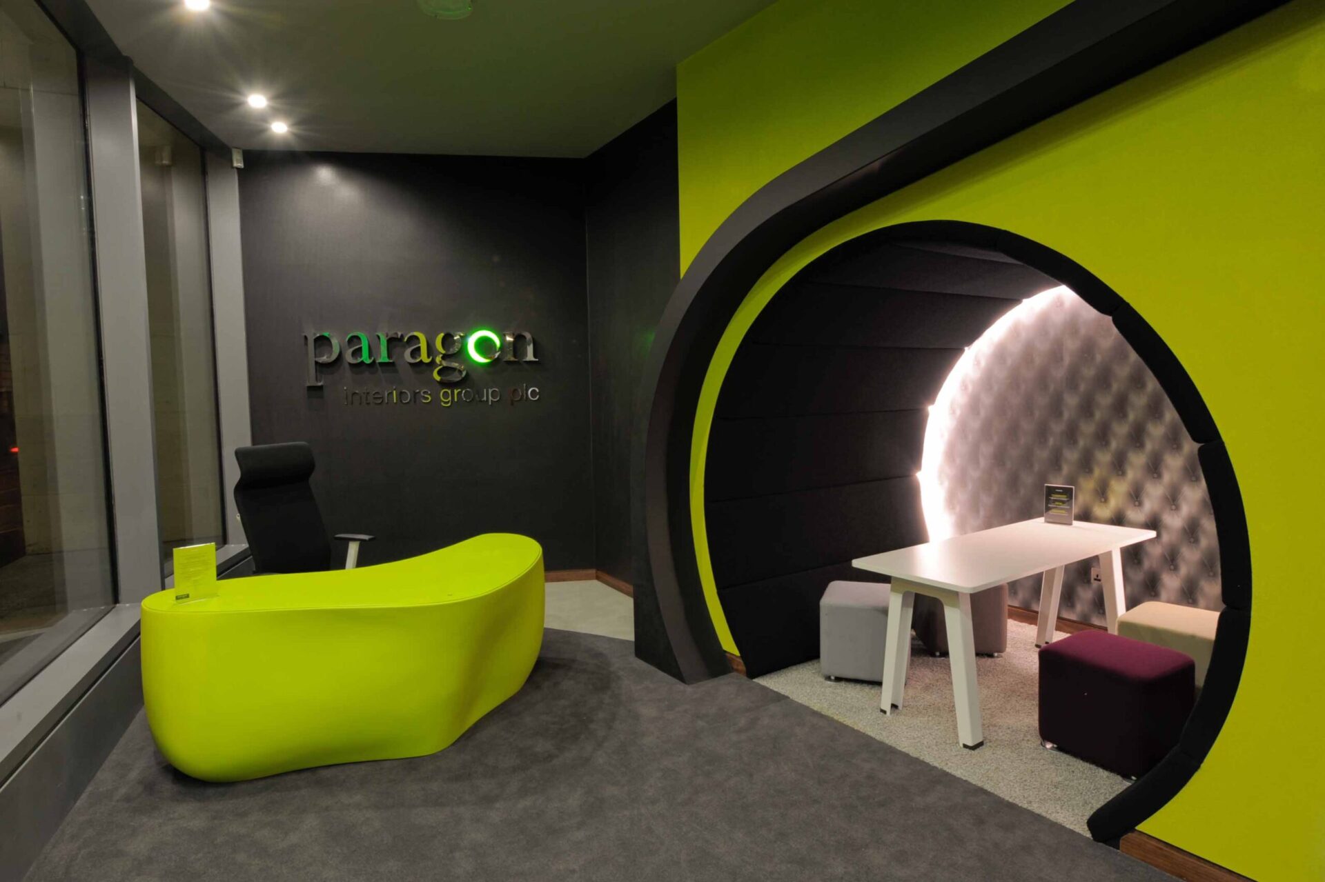 Paragon Interiors' Manchester showroom