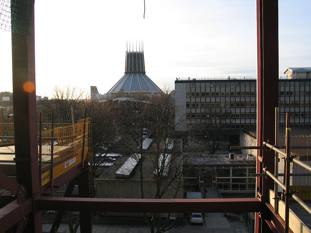 Metropolitan Cathedral viewed from an upper floor