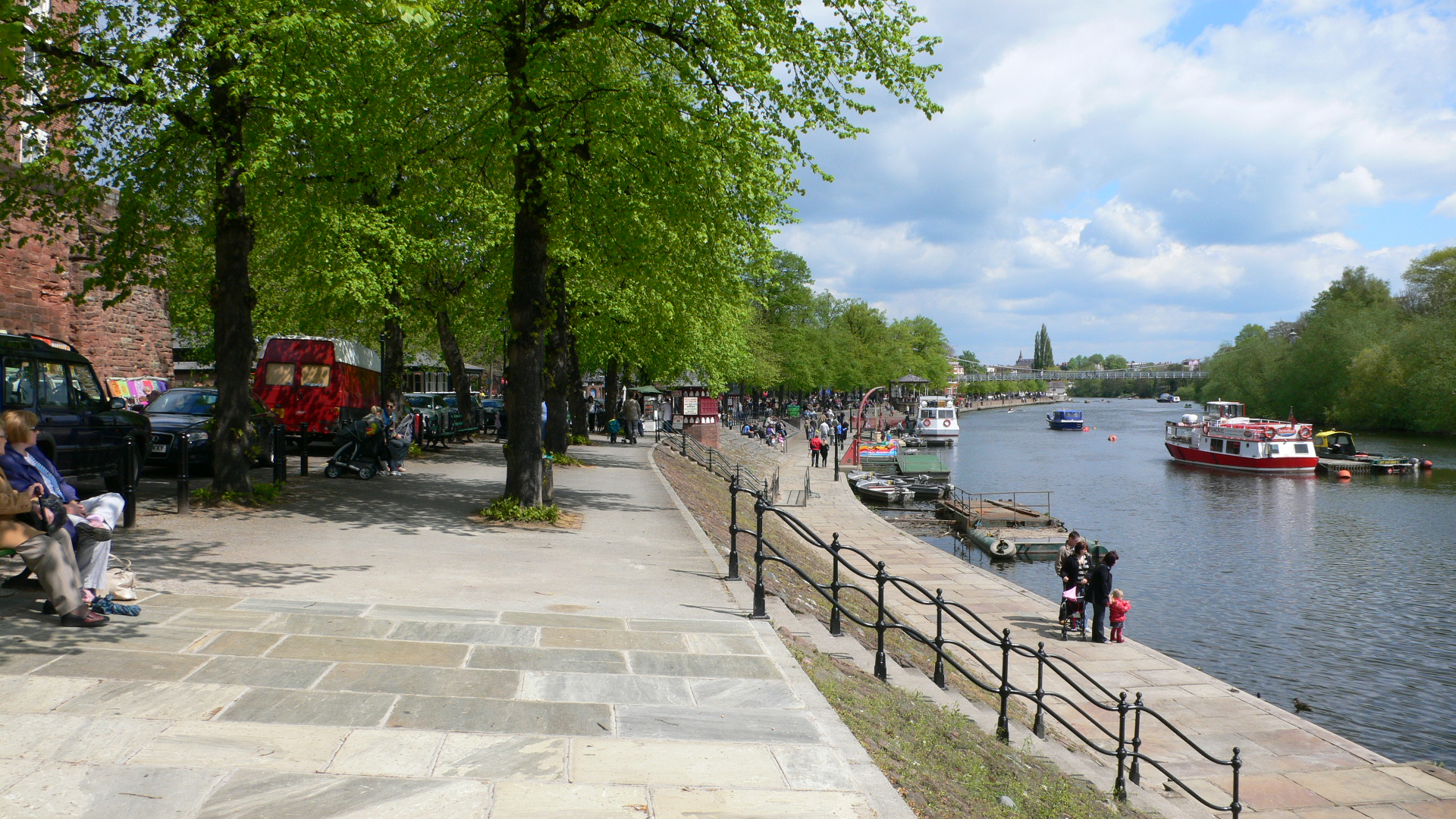 Chester riverside
