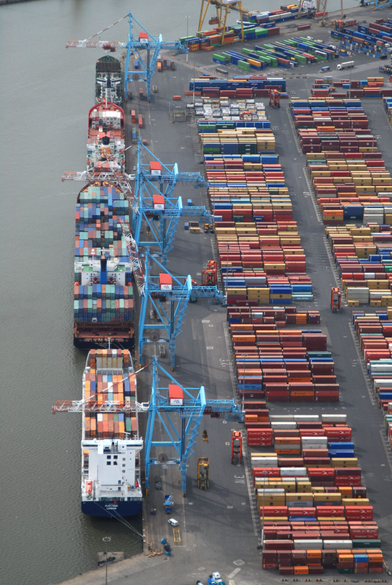 Royal Seaforth Container Terminal at Port of Liverpool
