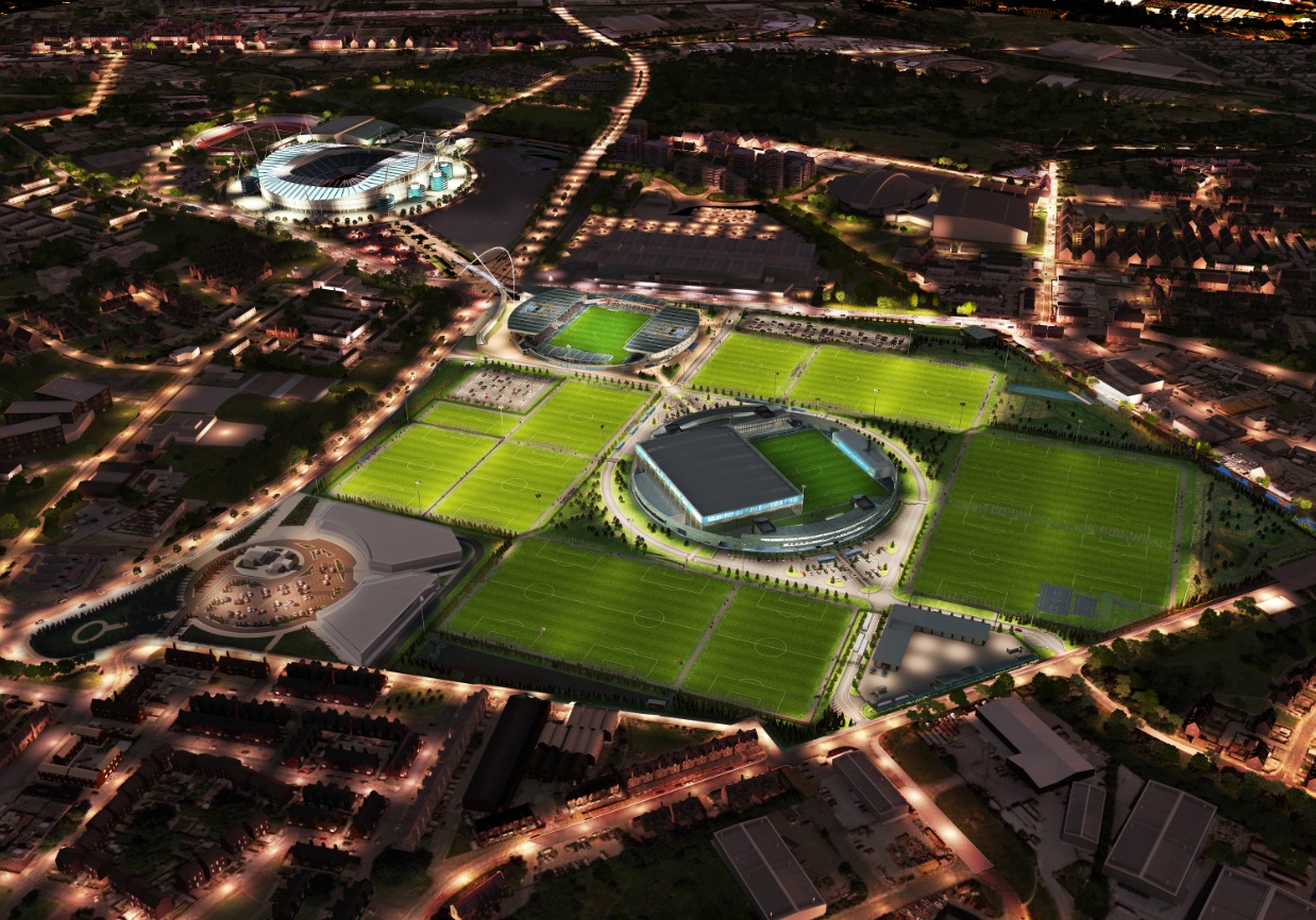  Etihad Campus plans by Manchester City FC