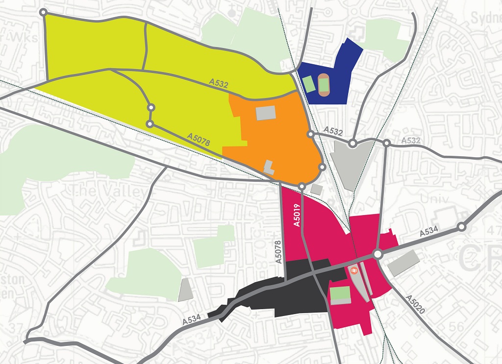 Crewe development areas