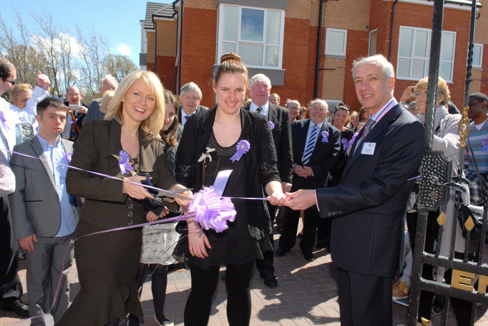 Opening ceremony at Lee Court