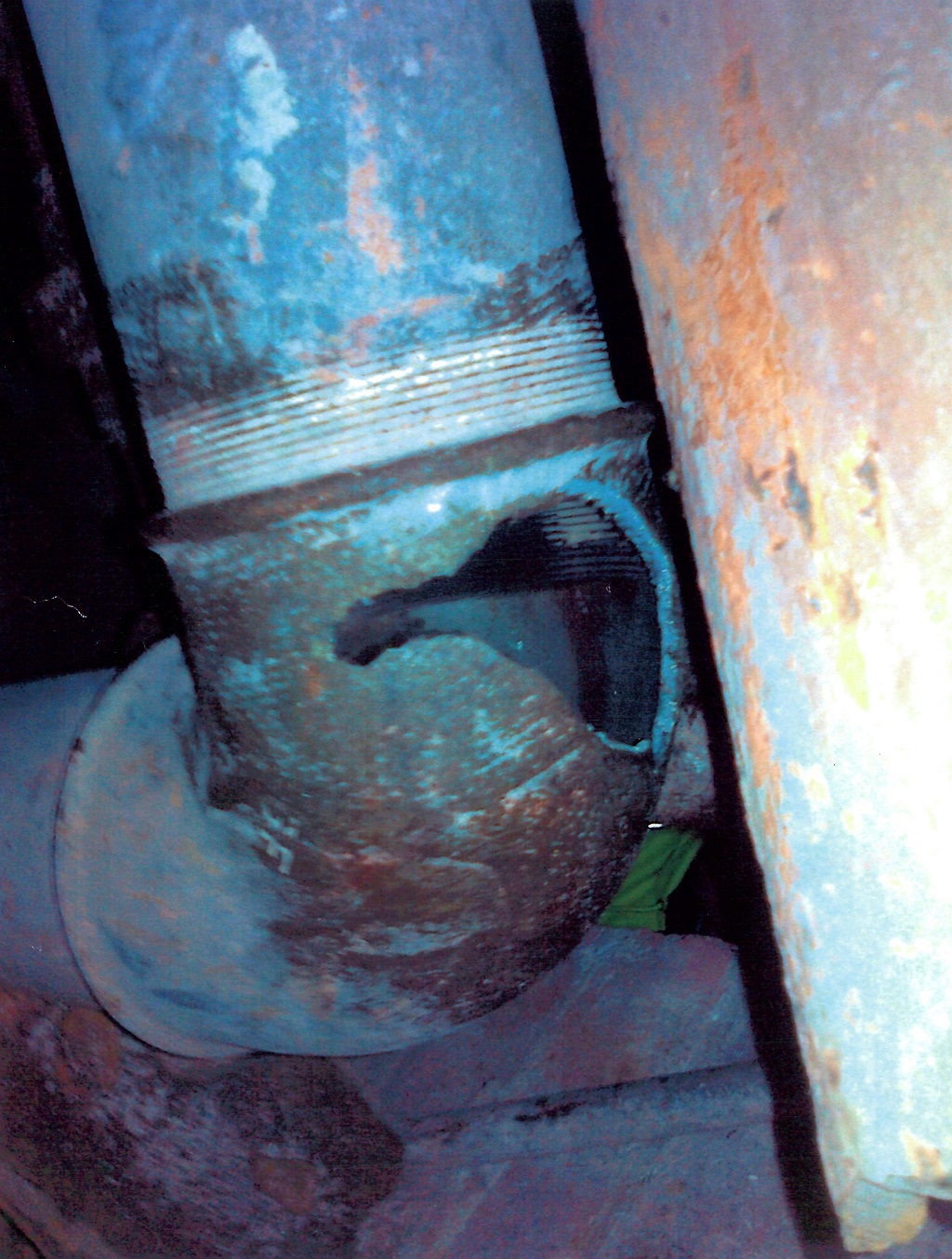  Merepark damaged gas pipe