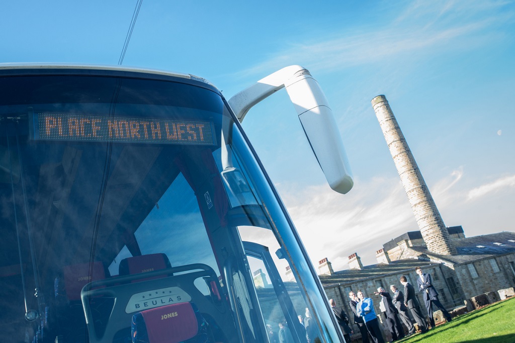 Ready and waiting for the next stop