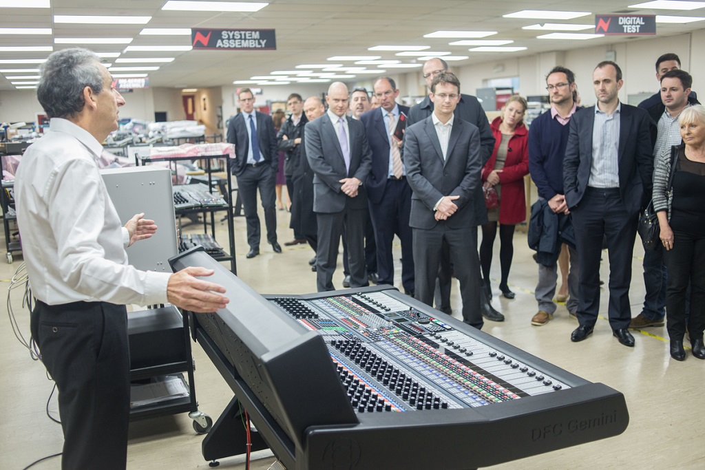 Hollywood studios use AMS Neve technology made in Burnley