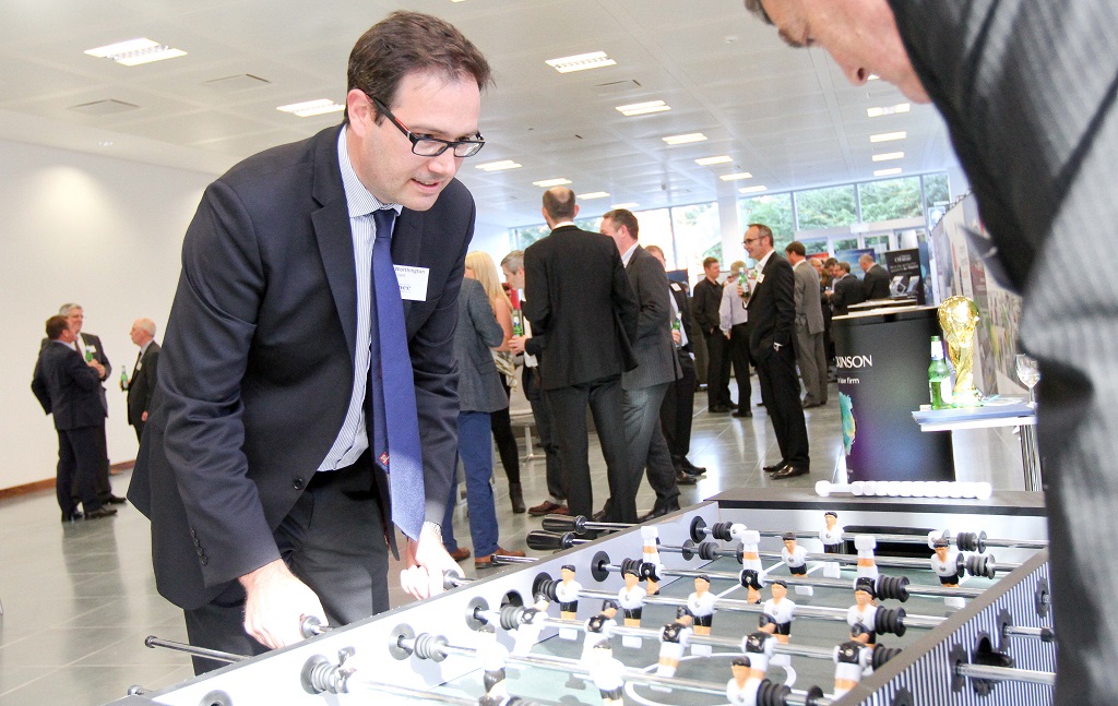 CBRE hotshot Mark Worthington limbers up