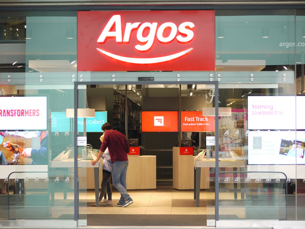 Argos tech store for Liverpool ONE Place North West