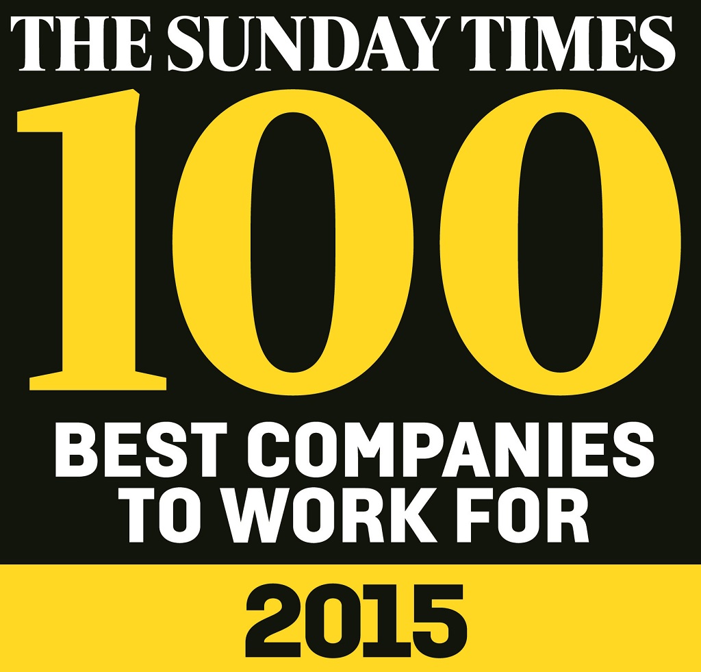  The Sunday Times Best Companies to Work for 2015