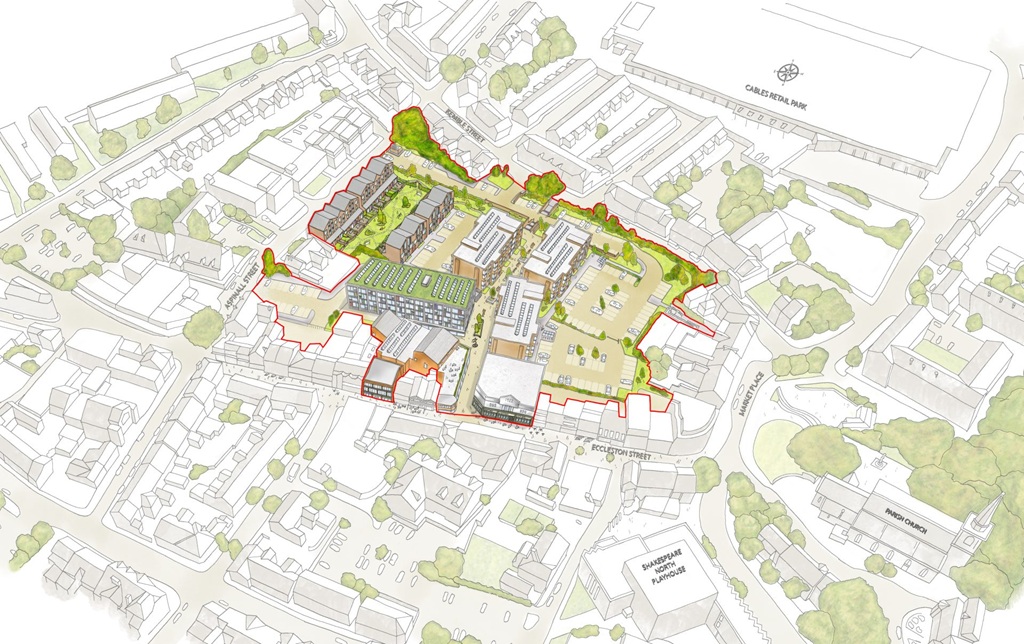 prescot town centre regen outline c knowsley council