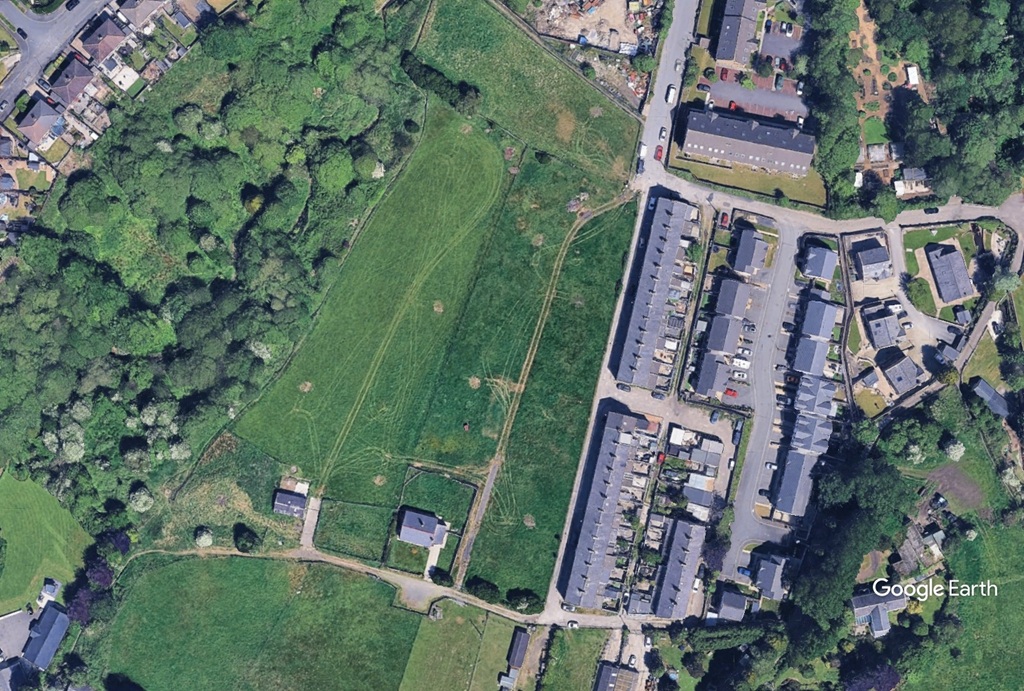 rhoden road oswaldtwistle c googleearth