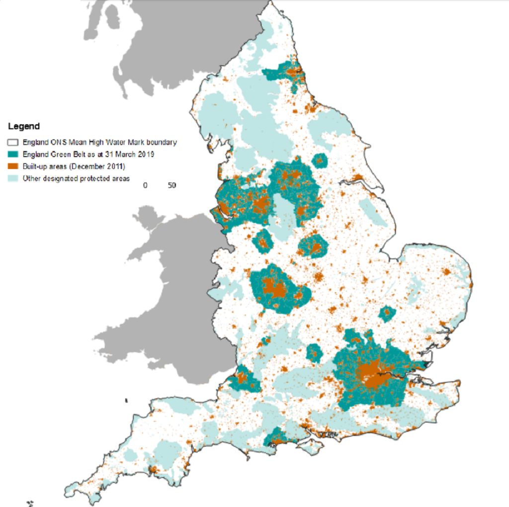Region's Green Belt shrinks by 3,400 acres Place North West
