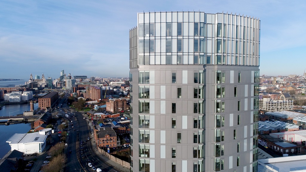 Completion for Liverpool tower Place North West